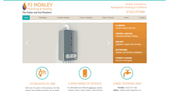 Desktop Screenshot of morleyplumbing.co.uk